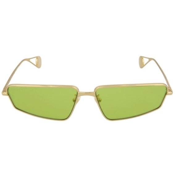 Gucci Cat-Eye Green Lense Sunglasses